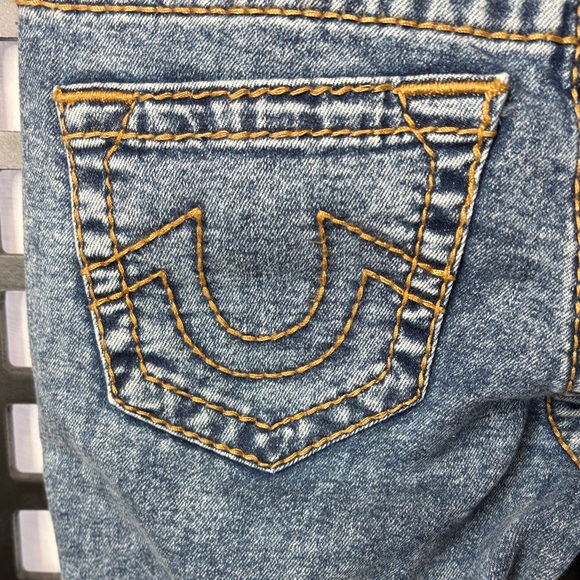 💙 True Religion Acid Wash Skinny Jeans Women’s 25 Cotton Denim 💙 - Picture 8 of 16